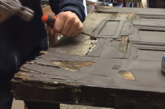 Oak Hills-wooden-door-repair