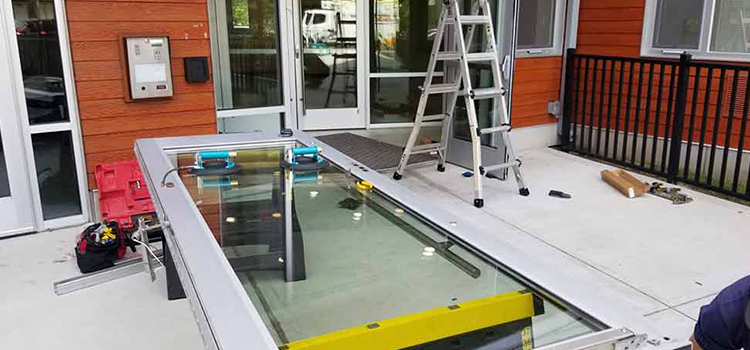 storefront door glass replacement Oak Hills
